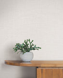 SI26143 Loom White Wallpaper