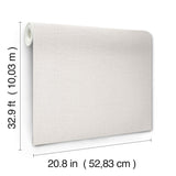 SI26143 Loom White Wallpaper