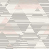 SK30002 Lagom Triangles Peppercorn Wallpaper