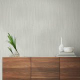 SK30012 Lagom Abstract Stripe Metallic Earl Grey Wallpaper