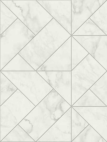 SK92310 Geometric Marble Wallpaper