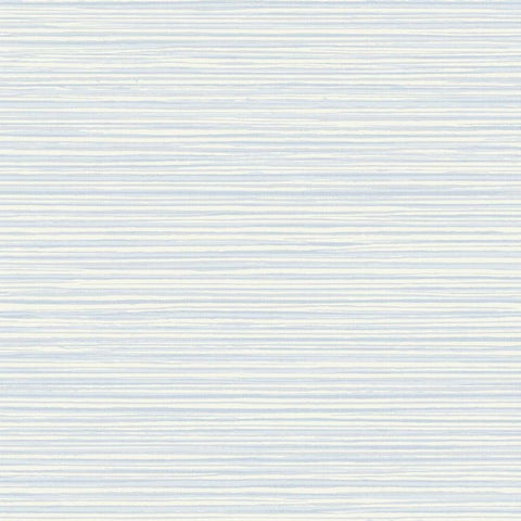 SL80902 Seabrook Textured Striped Blue Wallpaper