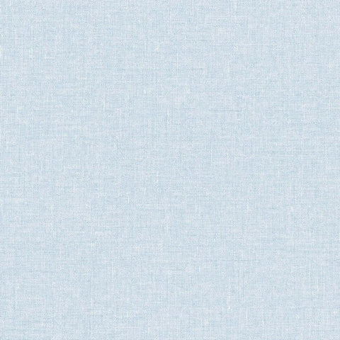 SL81102 Seabrook Faux Woven Linen Textured Blue Wallpaper