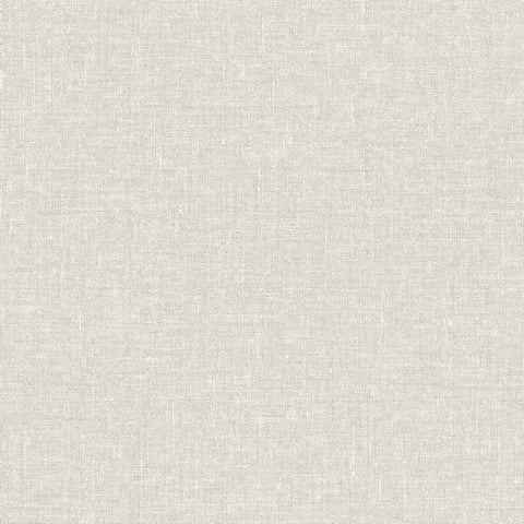 SL81106 Seabrook Faux Woven Linen Textured Gray Wallpaper