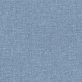 SL81112 Seabrook Faux Woven Linen Textured Blue Wallpaper