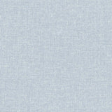 SL81132 Seabrook Faux Woven Linen Textured Blue Wallpaper