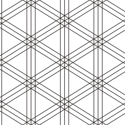 SY20900 Ray Geometrics Black Wallpaper 