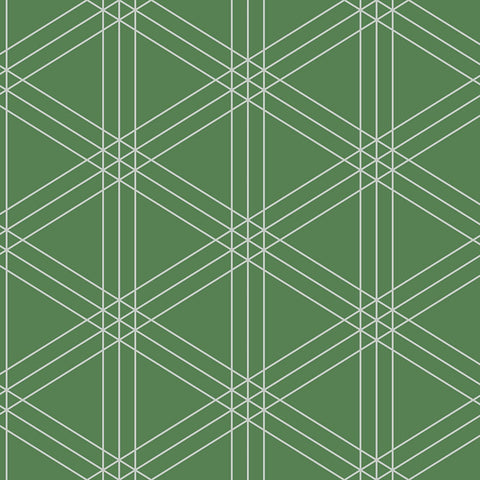 SY20904 Ray Geometrics Green Wallpaper 