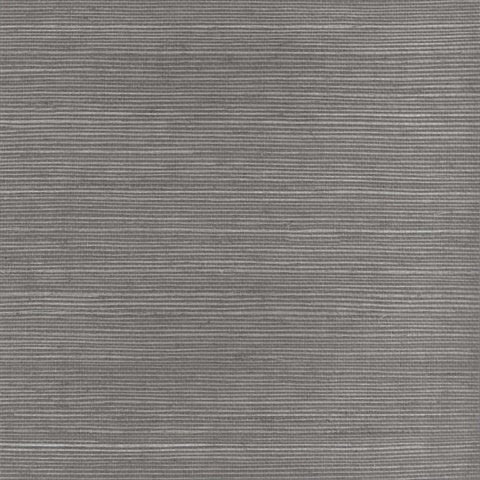 SY21807 Grey Natural Grasscloth Wallpaper