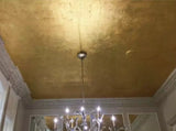 WM870401 Square tile foil gold metallic Modern Wallpaper contemporary wallcoverings roll