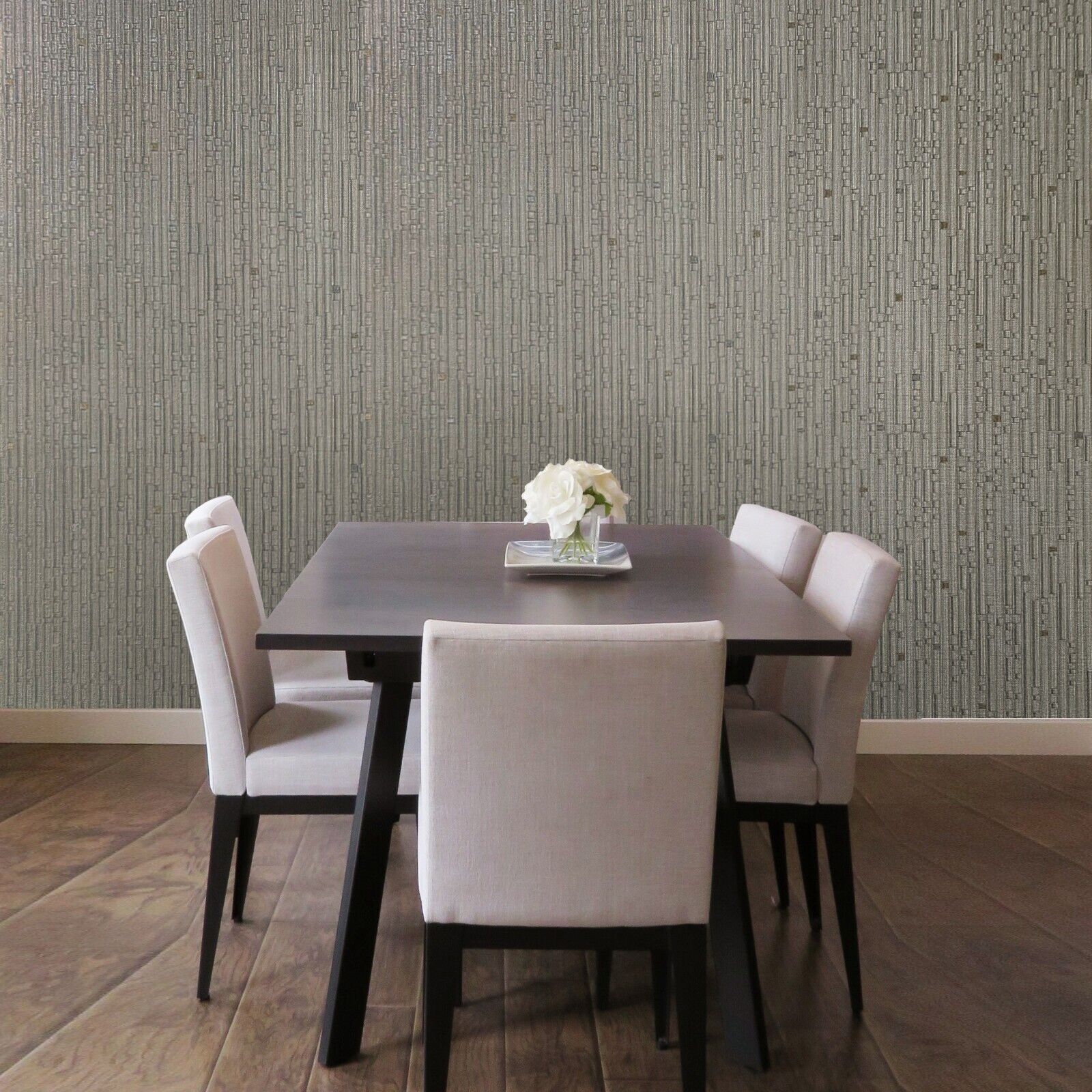 Embracing Nature with Gray Seagrass Wallpaper