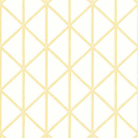 T10136 Box Kite Yellow Wallpaper