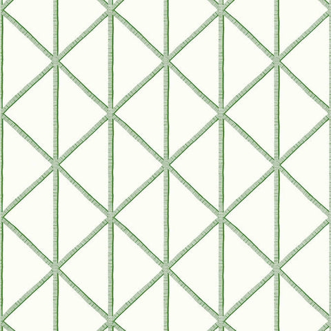 T10138 Box Kite Emerald Green Wallpaper