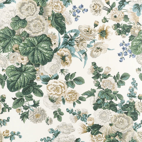 T10510 Hidcote White Wallpaper