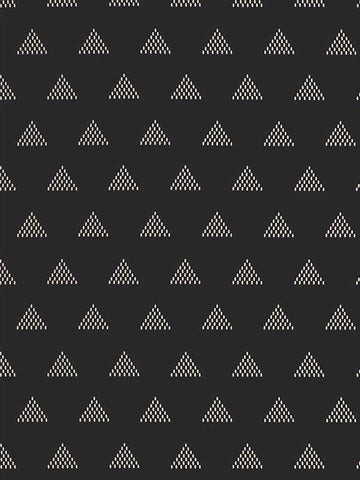 T12005 Ridge Basalt Black Wallpaper