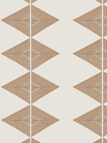 T12014 Reflection Ochre Wallpaper