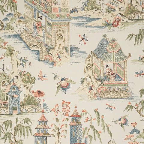T13618 Grand Palace Taupe Wallpaper