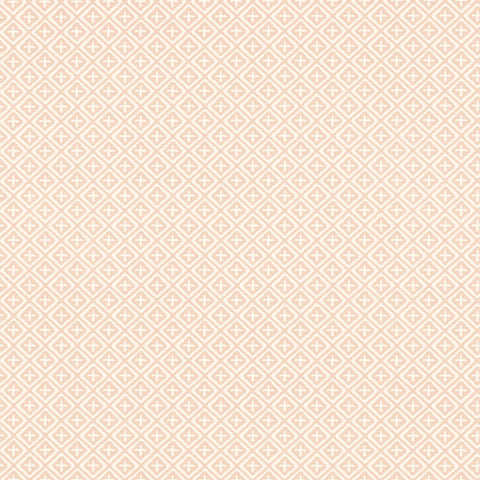 T13663 Holiday Trellis Blush Wallpaper