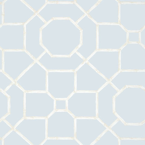T13670 Arbor Spa Blue Wallpaper