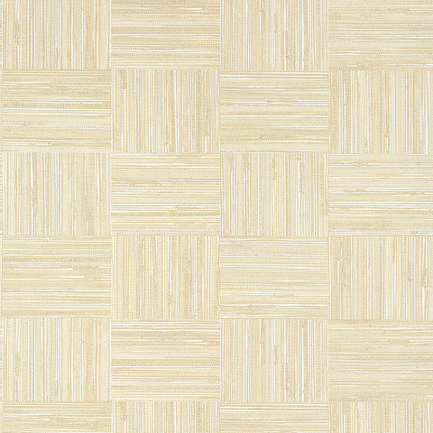 T14588 Bayshore Basket Sand Wallpaper