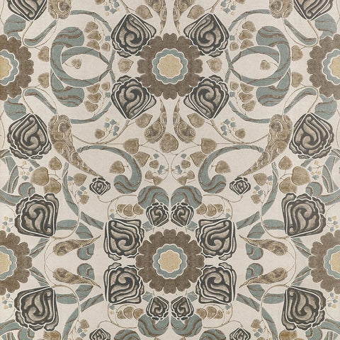 T14647 Fairhaven Margaux Brown Wallpaper  