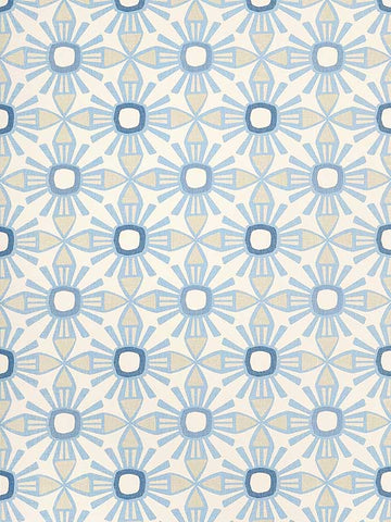 T15830 Kona Blue and Beige Wallpaper
