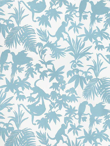 T15863 St Kitts Blue Wallpaper