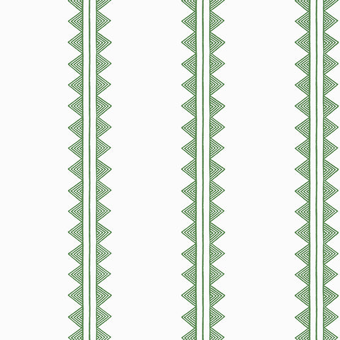 T16227 Agave Stripe Green Wallpaper