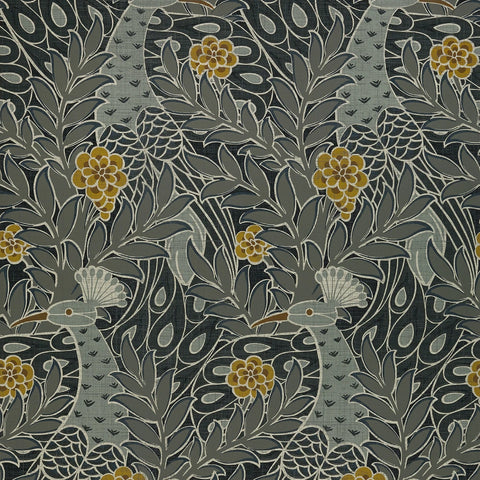T2919 Desmond Black and Charcoal Wallpaper