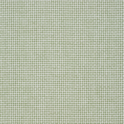 T2939 Baker Weave Green Wallpaper 