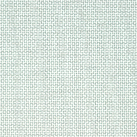 T2988 Baker Weave Aqua Wallpaper