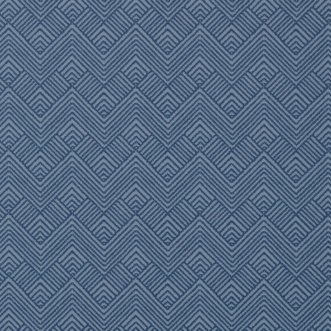 T2990 Oslo Chevron Navy Wallpaper