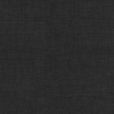 T34051 Linen Weave Black Wallpaper 