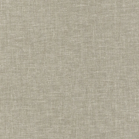 T34053 Linen Weave Tan Wallpaper