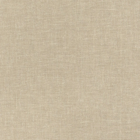 T34054 Linen Weave Caramel Wallpaper