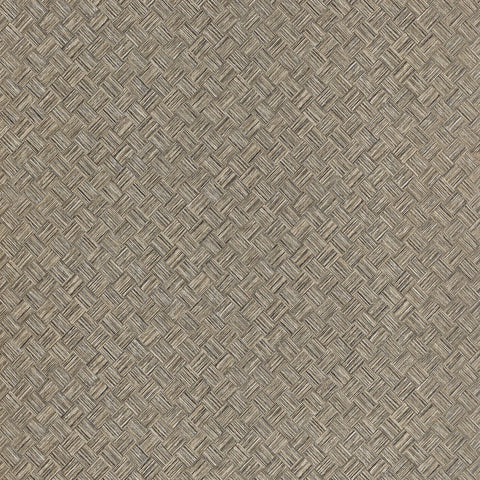 T34060 Saddle Weave Taupe Wallpaper