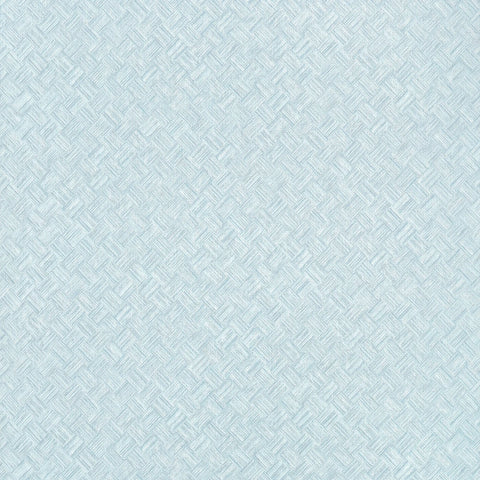 T34063 Saddle Weave Powder Blue Wallpaper