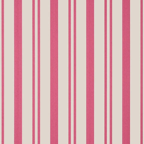 T36460 Maggie Stripe Raspberry Wallpaper