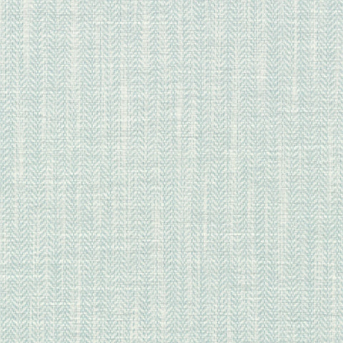 T4059 Baldwin Herringbone Aqua Wallpaper