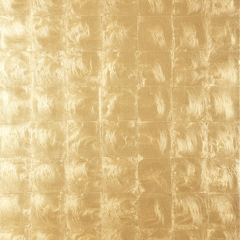 T41011 Metal Leaf Metallic Gold Wallpaper