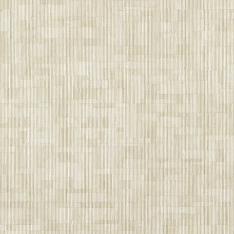 T41019 Bamboo Mosaic Sand Wallpaper