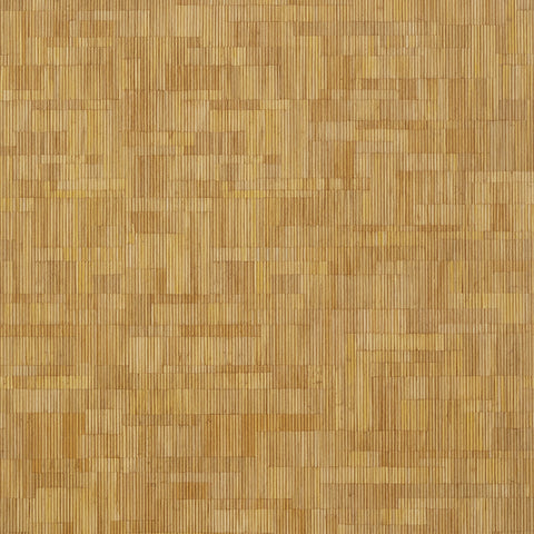 T41022 Bamboo Mosaic Natural Wallpaper