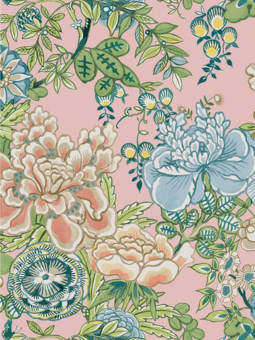 T42016 Peony Garden Blush Wallpaper