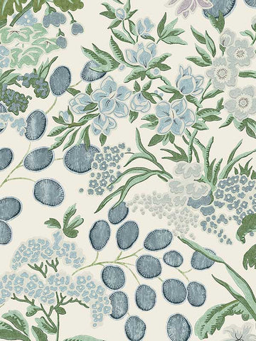 T42038 Meadow Lavender Blue Wallpaper
