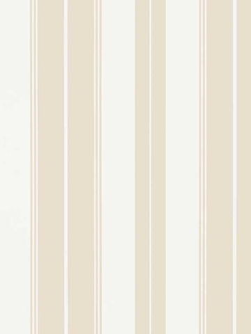 T44039 Norfolk Stripe Beige Wallpaper