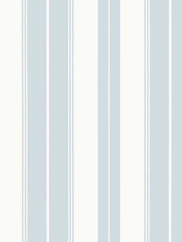 T44044 Norfolk Stripe Light Blue Wallpaper