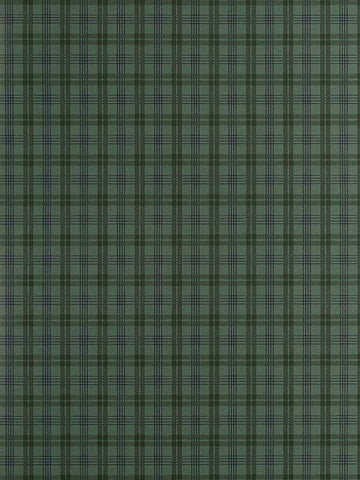 T44052 Huntley Plaid Dark Green Wallpaper