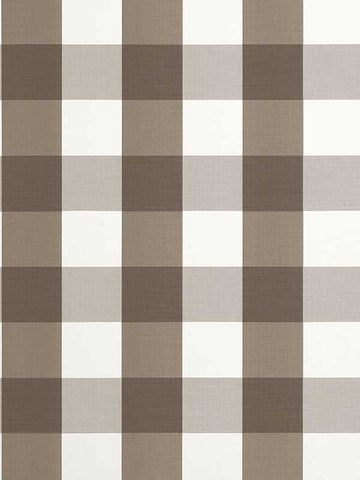 T44082 Buffalo Check Brown Wallpaper