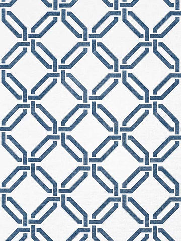 T45052 Miramar Way Navy Wallpaper