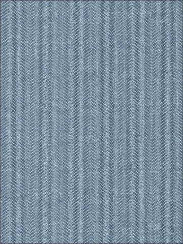 T72626 Roscoe Herringbone Slate Blue Wallpaper